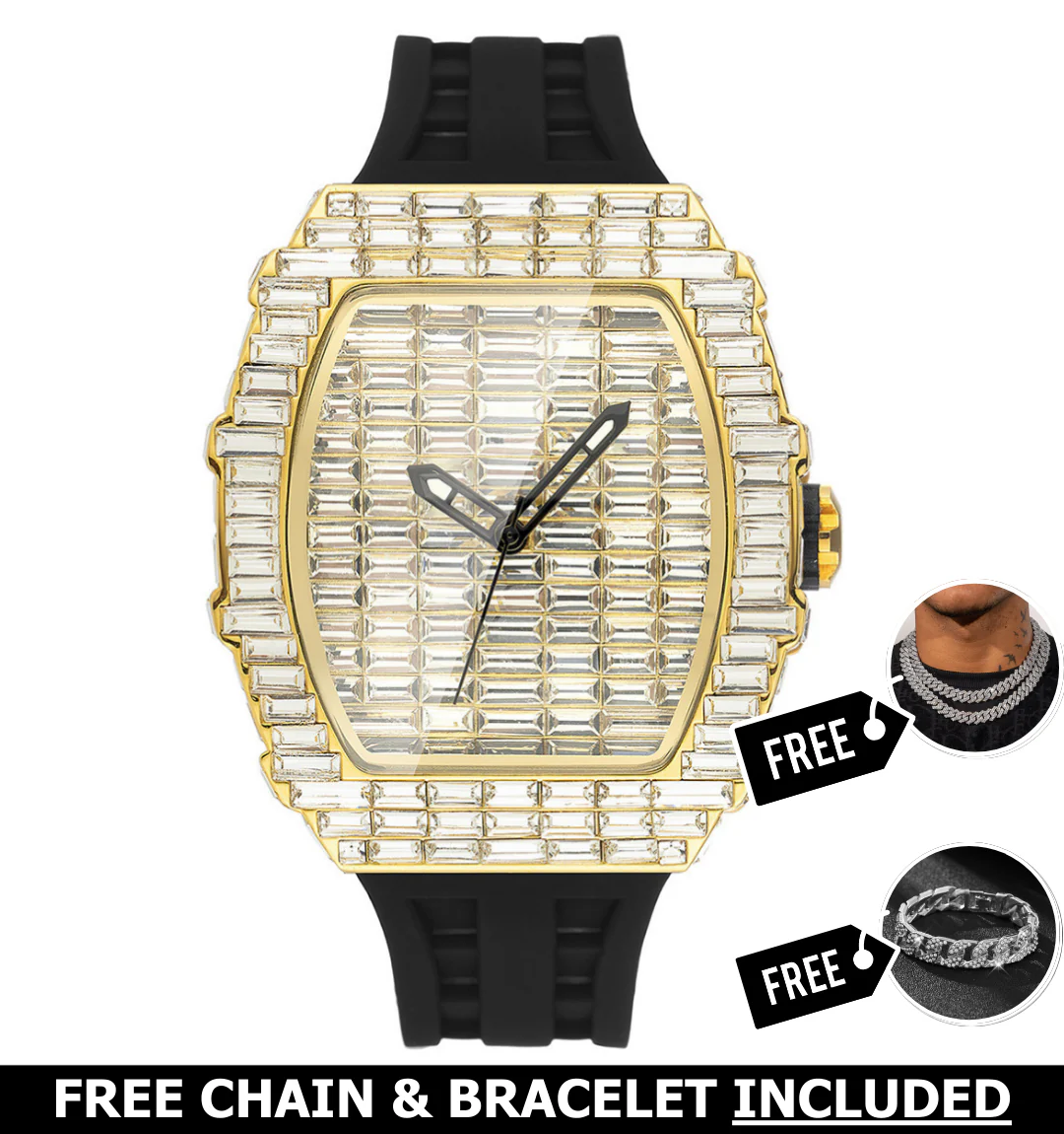 Avalon Baguette Watch - Image 2