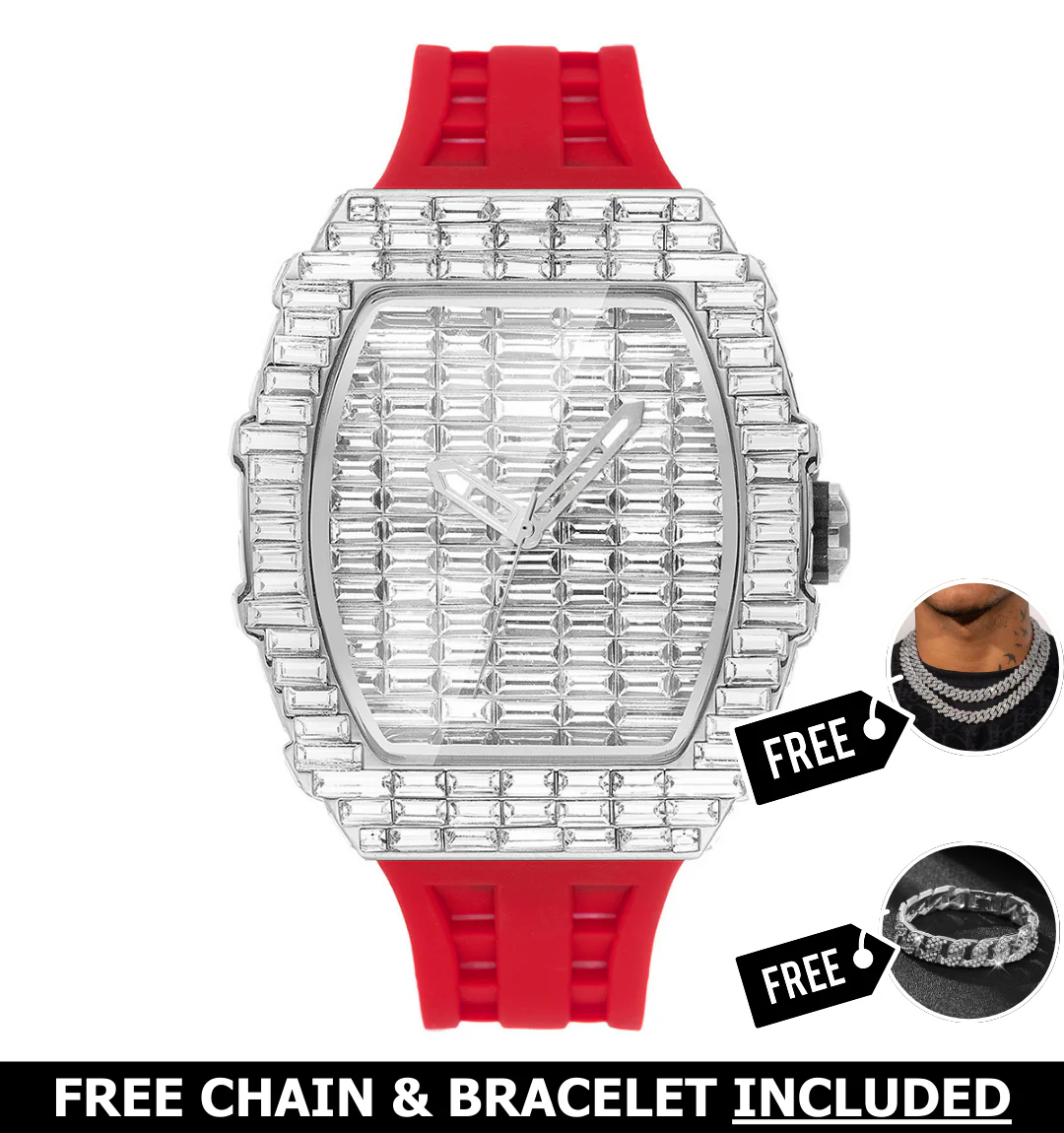 Avalon Baguette Watch - Image 4