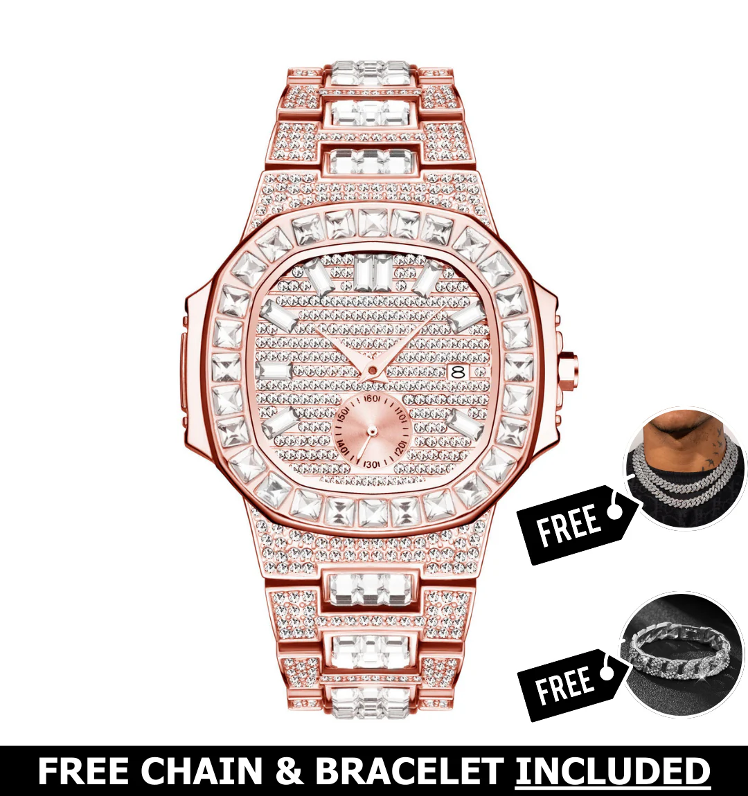 Brutus Iced Out Watch - Image 3