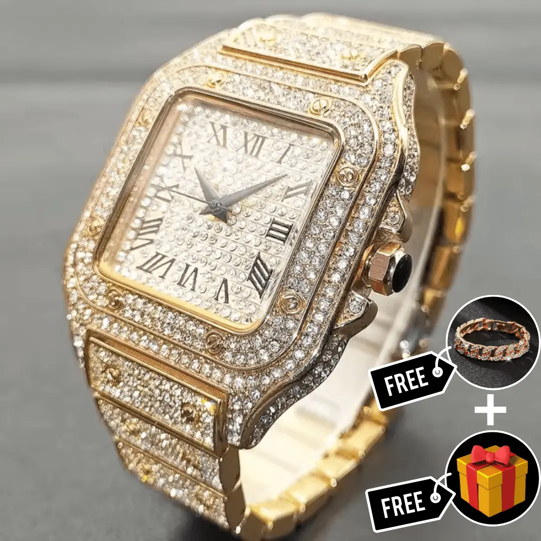 Cartice Iced Out Watch - Image 3
