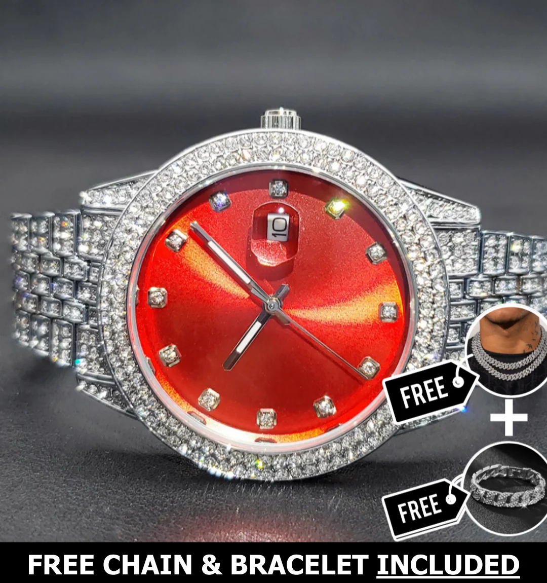 Celestia Iced Out Watch - Image 3