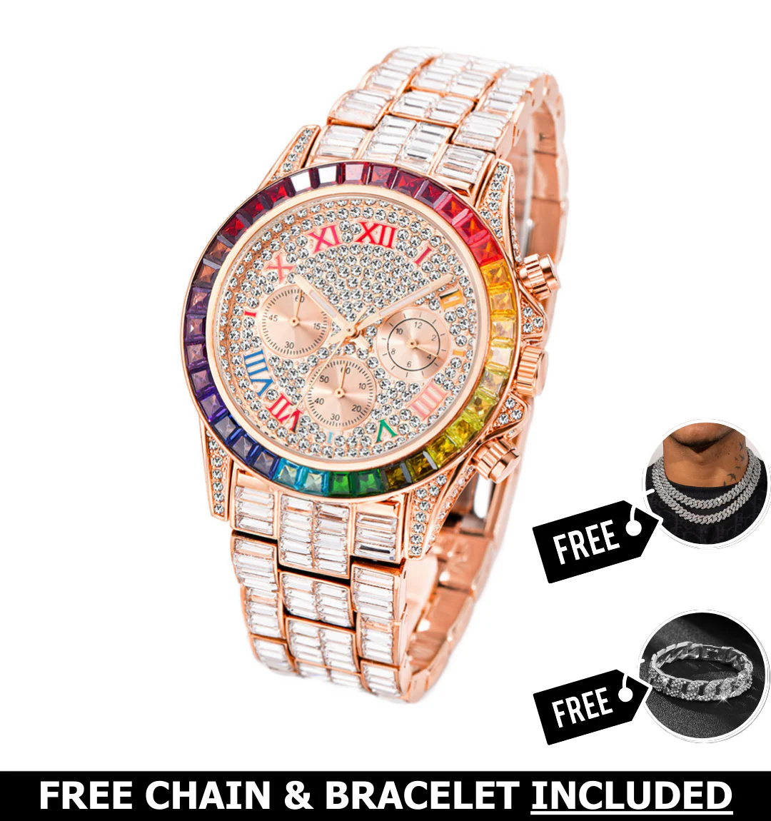 Eclipse Iced Out Watch - Image 3