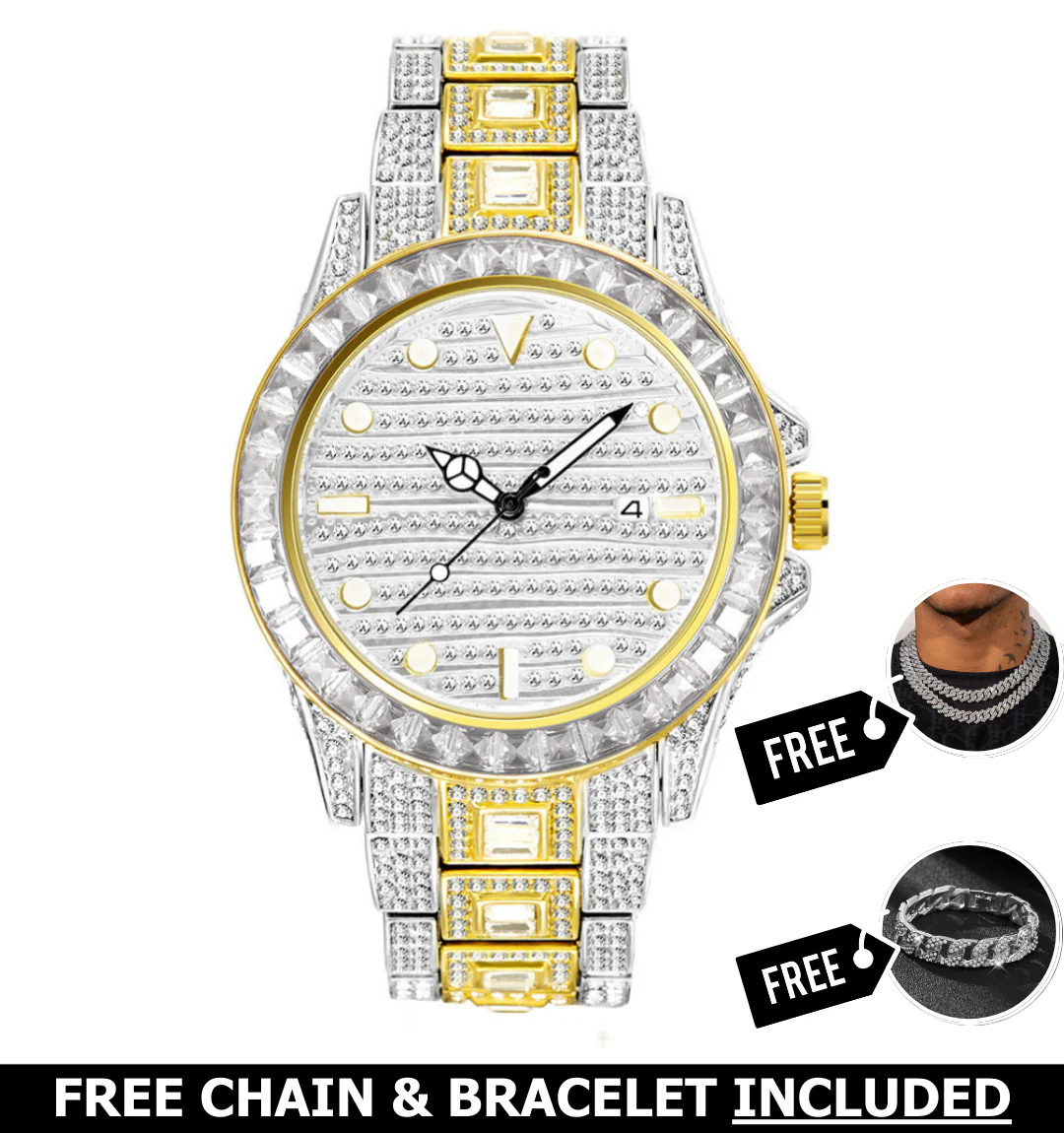 Heritage Iced Out Watch - Image 4