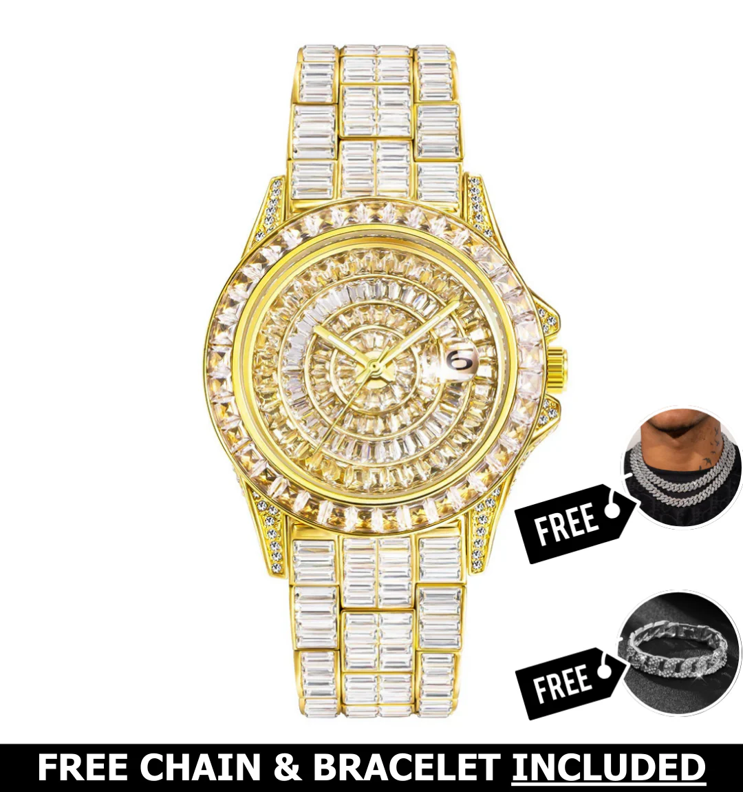 Laurent Baguette Watch - Image 2
