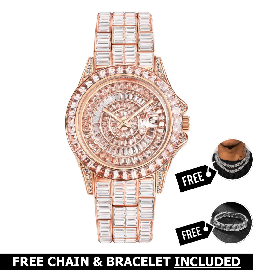 Laurent Baguette Watch - Image 3