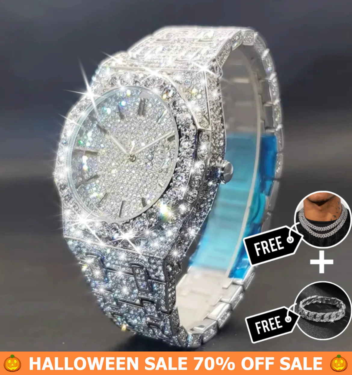 Royale Iced Out Watch