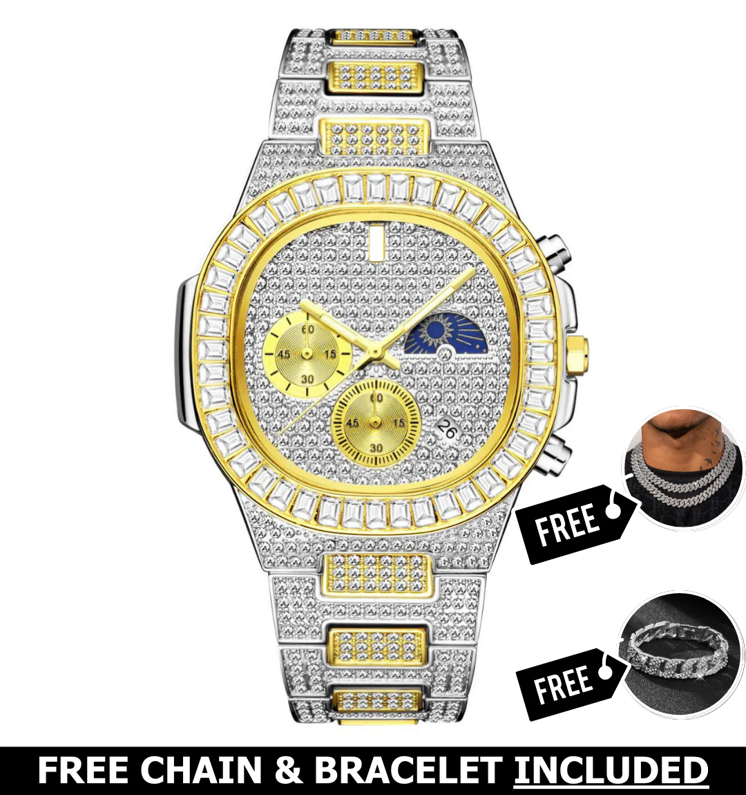 Solaris Iced Out Watch - Image 3